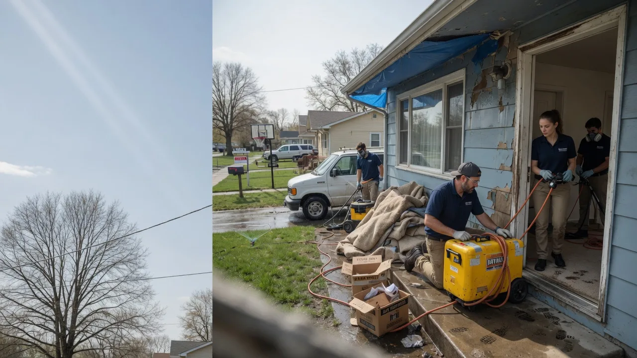 Basement Flood Cleanup in Story City, IA near me